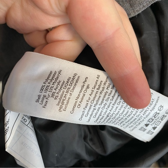 Eddie Bauer Women's Superior III Stadium Coat Parka Grey Size XXL - Picture 10 of 11